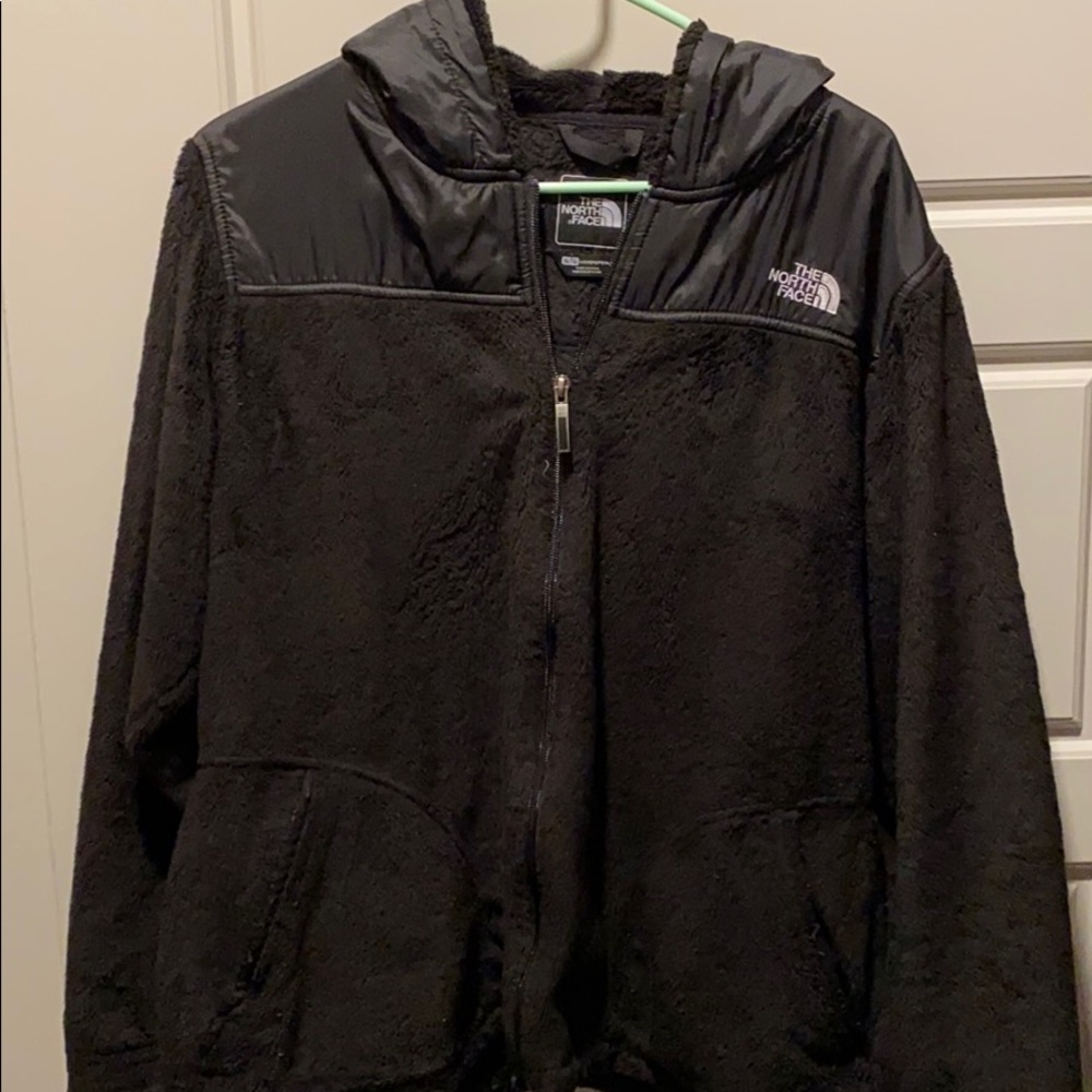 The north face fleece/wind jacket